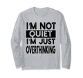 Overthinker Mind Im Not Quite Im T-Shirt - Unique Graphic for Adults - T-Shirt, Sweatshirt, Hoodie