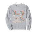 Cat Roller Skates Fun Skating Sweatshirt - Casual Everyday Wear Men Women - T-Shirt, Sweatshirt, Hoodie