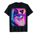 Shetland Sheepdog Dog Vaporwave 80S T-Shirt - Streetwear Style Men Women - T-Shirt, Sweatshirt, Hoodie