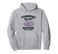 Purring Cat Positivity Cat Lover Self Hoodie - Fun Novelty Design Unisex - T-Shirt, Sweatshirt, Hoodie