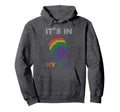 Its My Dna Lgbt Flag Fingerprint Hoodie - Streetwear Style for Adults - T-Shirt, Sweatshirt, Hoodie