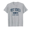 West Seneca New York Ny Athletic Sports T-Shirt - Unique Graphic Men Women - T-Shirt, Sweatshirt, Hoodie