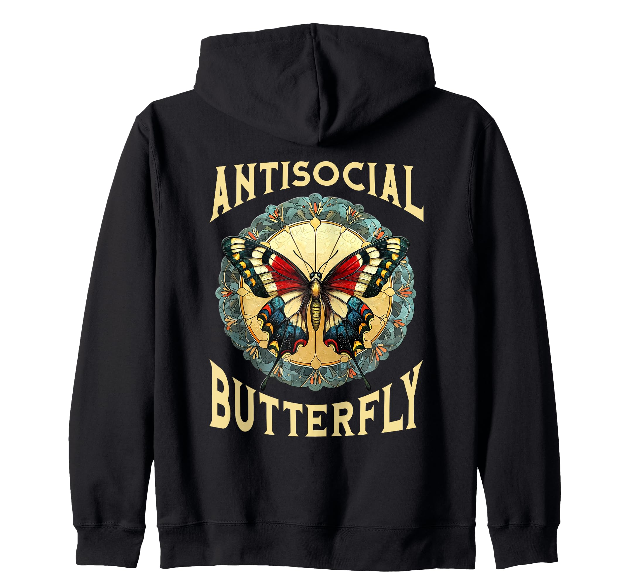 Antisocial Butterfly Gift T-Shirt - Streetwear Style for Adults - T-Shirt, Sweatshirt, Hoodie