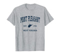Point Pleasant West Virginia Wv T-Shirt - Aesthetic Graphic Men Women - T-Shirt, Sweatshirt, Hoodie