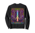Seven Chakras Yoga Meditation Yoga Sweatshirt - Unique Graphic for Adults - T-Shirt, Sweatshirt, Hoodie