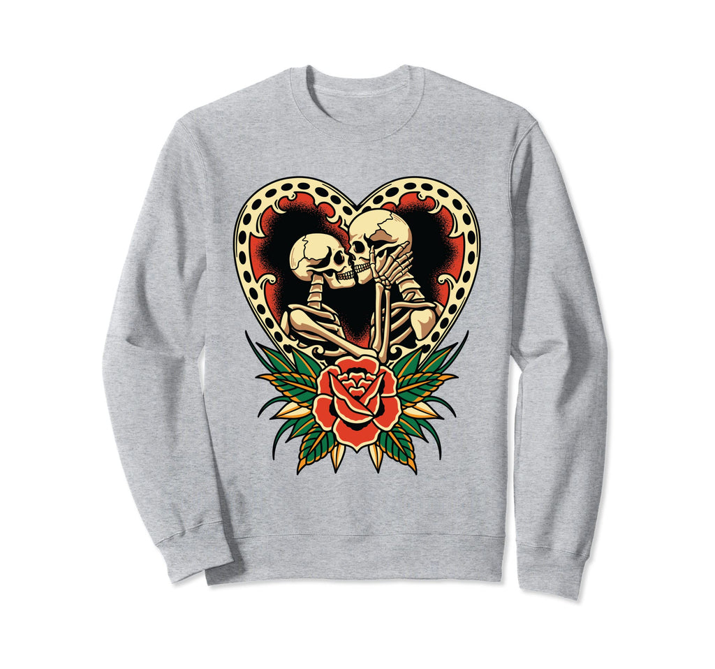 Lovers American Traditional Sweatshirt - Casual Everyday Wear for Adults - T-Shirt, Sweatshirt, Hoodie
