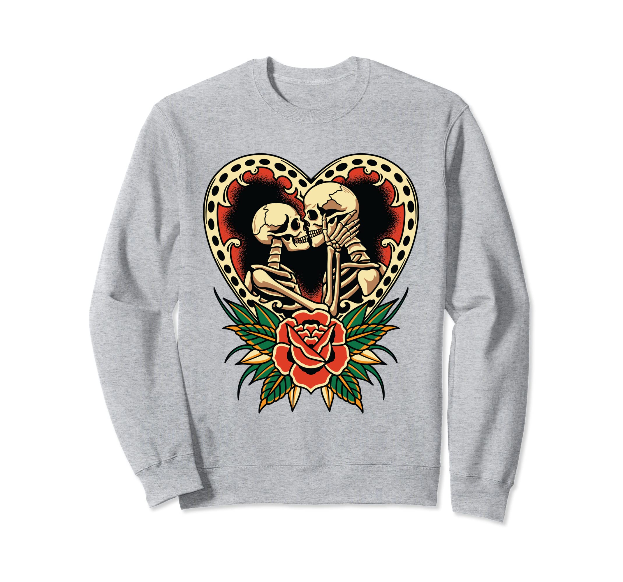 Lovers American Traditional Sweatshirt - Casual Everyday Wear for Adults - T-Shirt, Sweatshirt, Hoodie