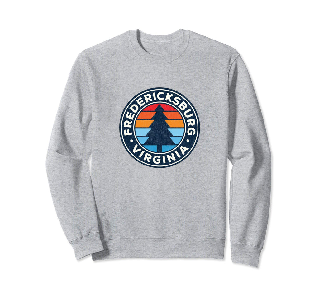 Fredericksburg Virginia Va 70S Sweatshirt - Fun Novelty Design Unisex - T-Shirt, Sweatshirt, Hoodie