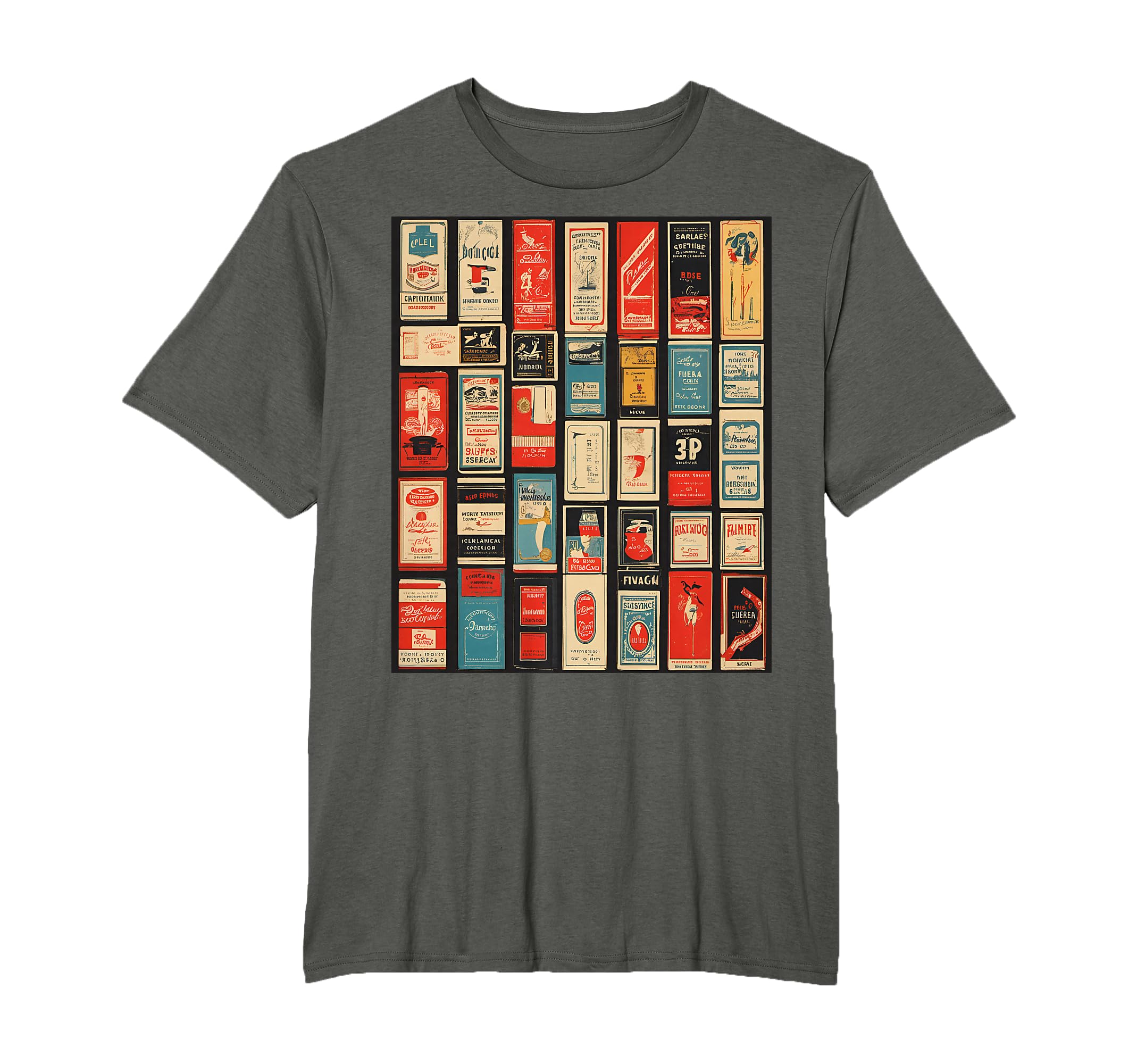 Matchbook Cover Collection T-Shirt - Fun Novelty Design Unisex - T-Shirt, Sweatshirt, Hoodie