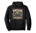 1987 Born 1987 37Th Birthday Motorcycle Hoodie - Unique Graphic Unisex - T-Shirt, Sweatshirt, Hoodie