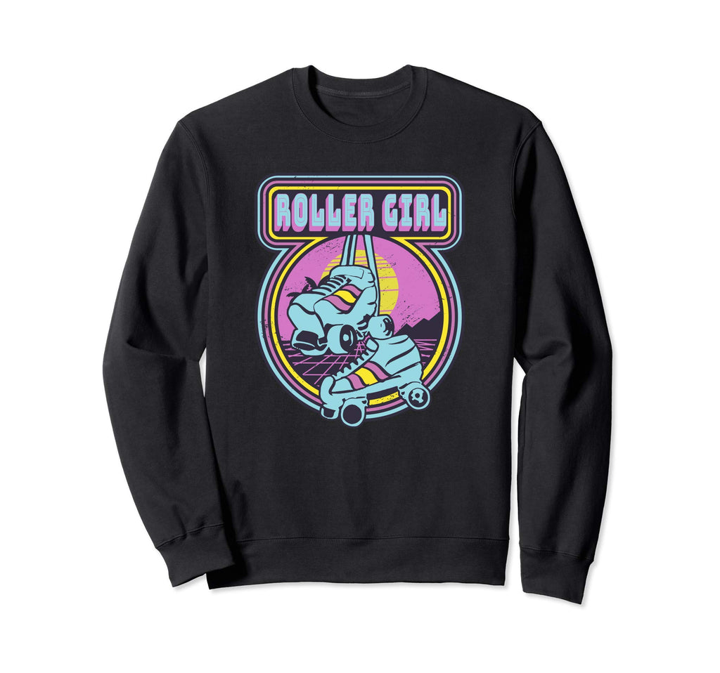 Funny 70S Roller Disco Sweatshirt - Minimalist Print Unisex - T-Shirt, Sweatshirt, Hoodie