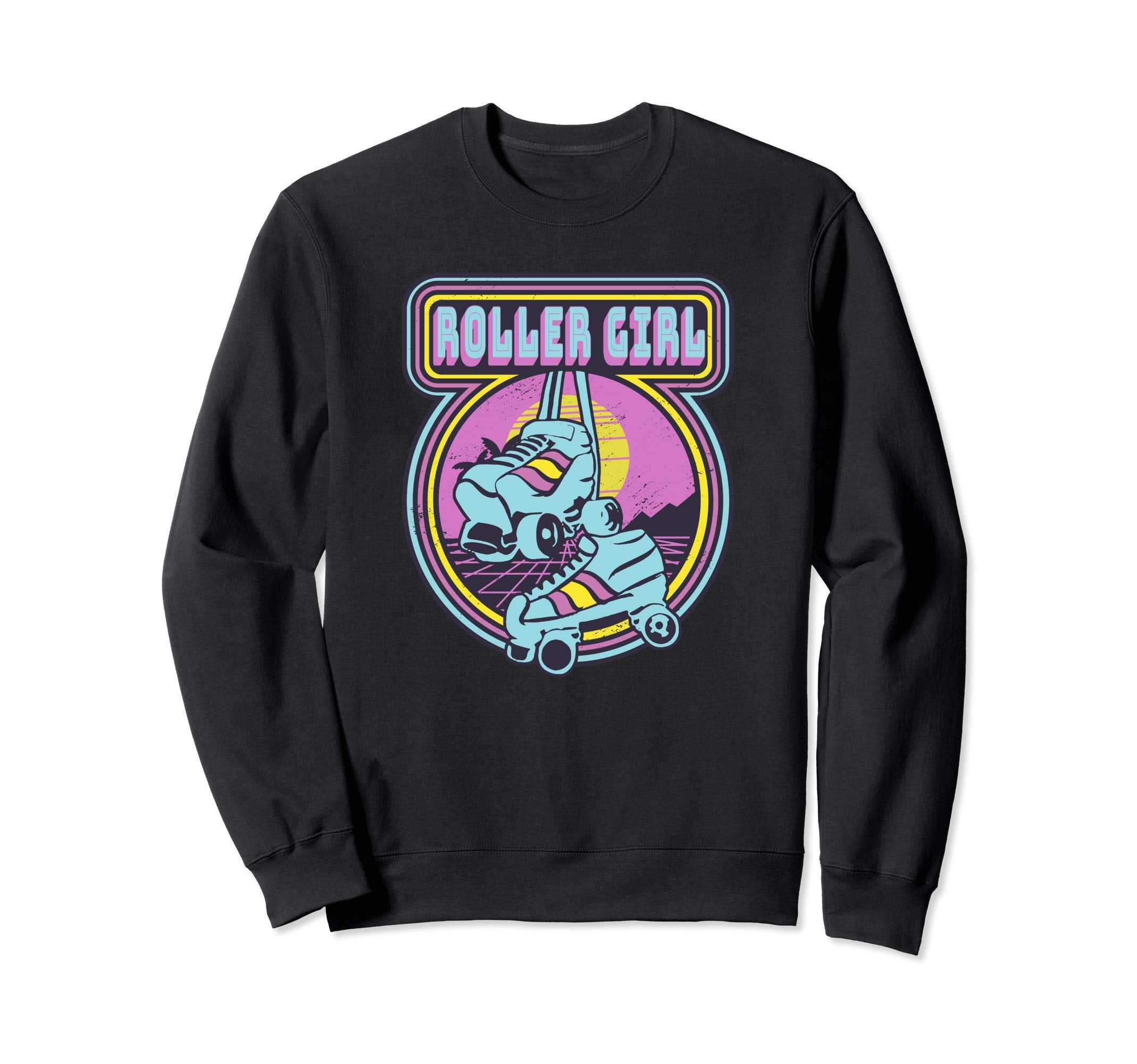 Funny 70S Roller Disco Sweatshirt - Minimalist Print Unisex - T-Shirt, Sweatshirt, Hoodie