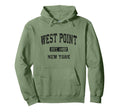 West Point New York Ny Athletic Sports Hoodie - Trendy Graphic Men Women - T-Shirt, Sweatshirt, Hoodie