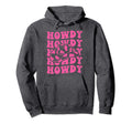 Rodeo White Howdy Western Cowboy Hat Hoodie - Streetwear Style Unisex - T-Shirt, Sweatshirt, Hoodie