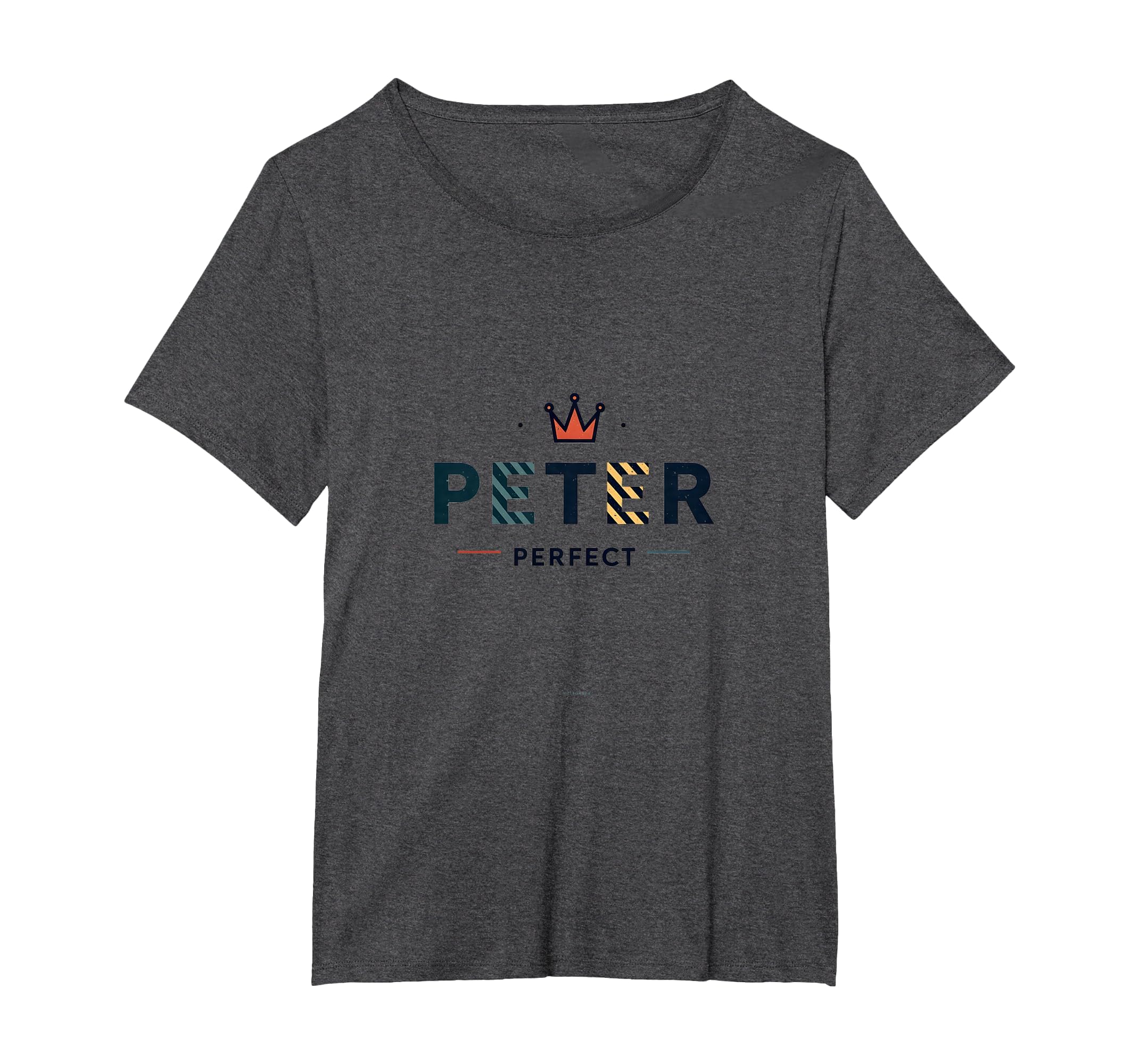 Peter Peter Royal Crown Typography T-Shirt - Fun Novelty Design Men Women - T-Shirt, Sweatshirt, Hoodie