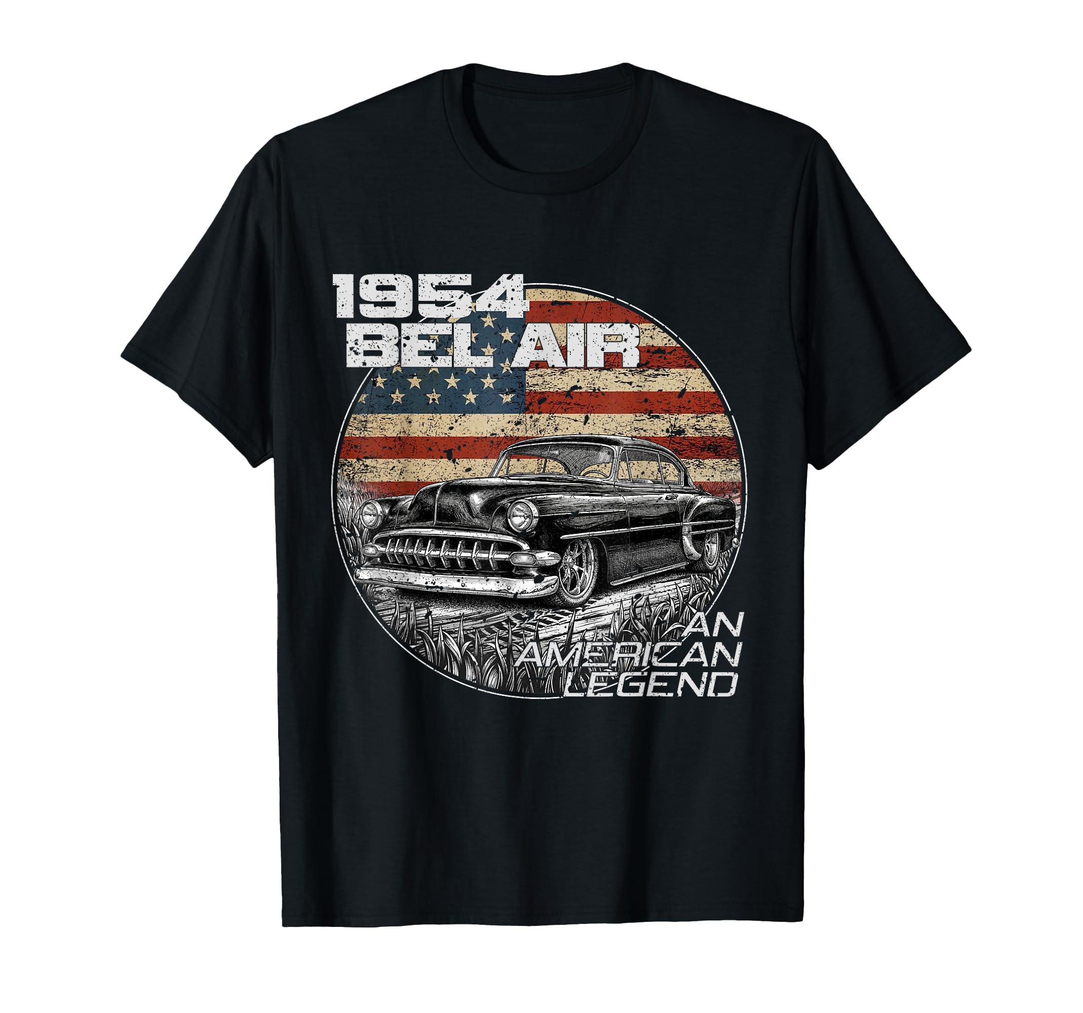 1954 54 Bel Air American Legend T-Shirt - Casual Everyday Wear for Adults - T-Shirt, Sweatshirt, Hoodie