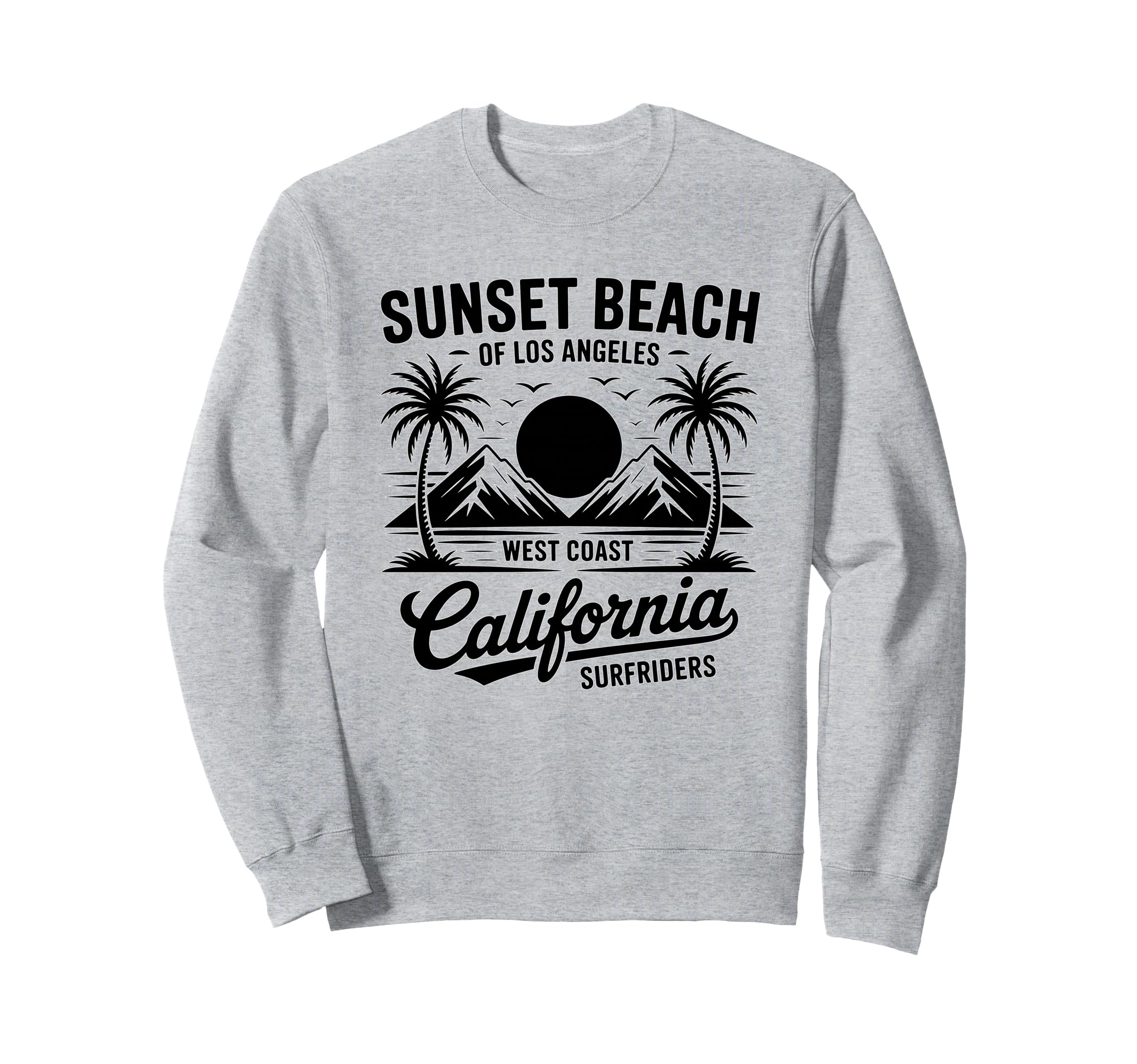 Beach Ocean West Coast Summer Sweatshirt - Casual Everyday Wear for Adults - T-Shirt, Sweatshirt, Hoodie