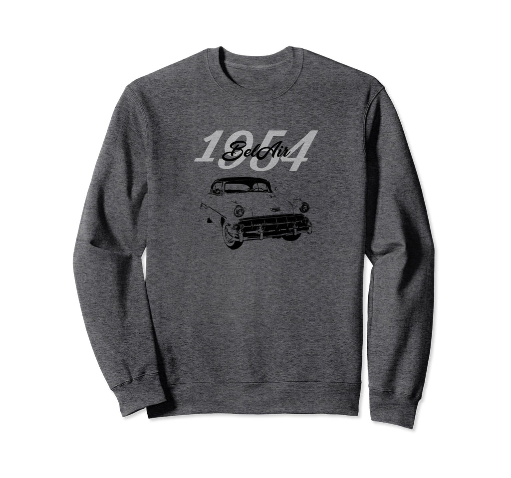 Cars 1954 Belair Car Guys American Car Sweatshirt - Graphic Print Unisex - T-Shirt, Sweatshirt, Hoodie