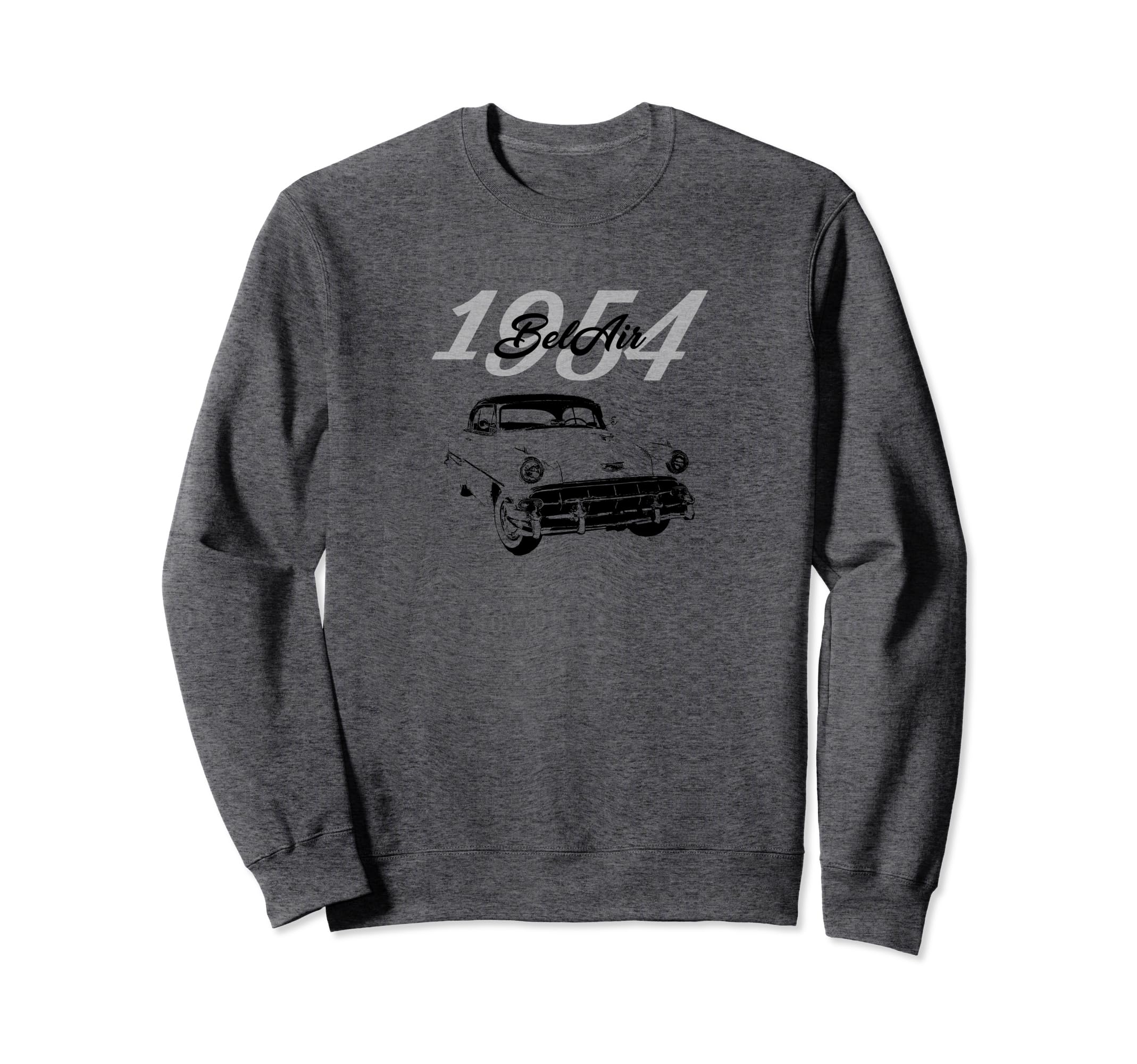 Cars 1954 Belair Car Guys American Car Sweatshirt - Graphic Print Unisex - T-Shirt, Sweatshirt, Hoodie