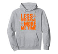 Antisocial Less Screen Time More Me Time Hoodie - Minimalist Print Unisex - T-Shirt, Sweatshirt, Hoodie