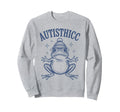 Autisthicc Meme Frog Beanie Quirky Sweatshirt - Trendy Graphic for Adults - T-Shirt, Sweatshirt, Hoodie