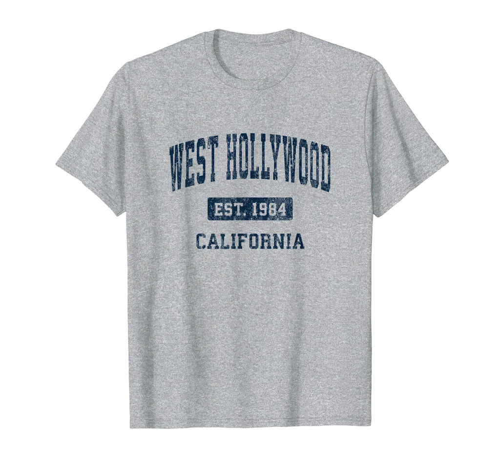 West Hollywood California Ca T-Shirt - Streetwear Style for Adults - T-Shirt, Sweatshirt, Hoodie