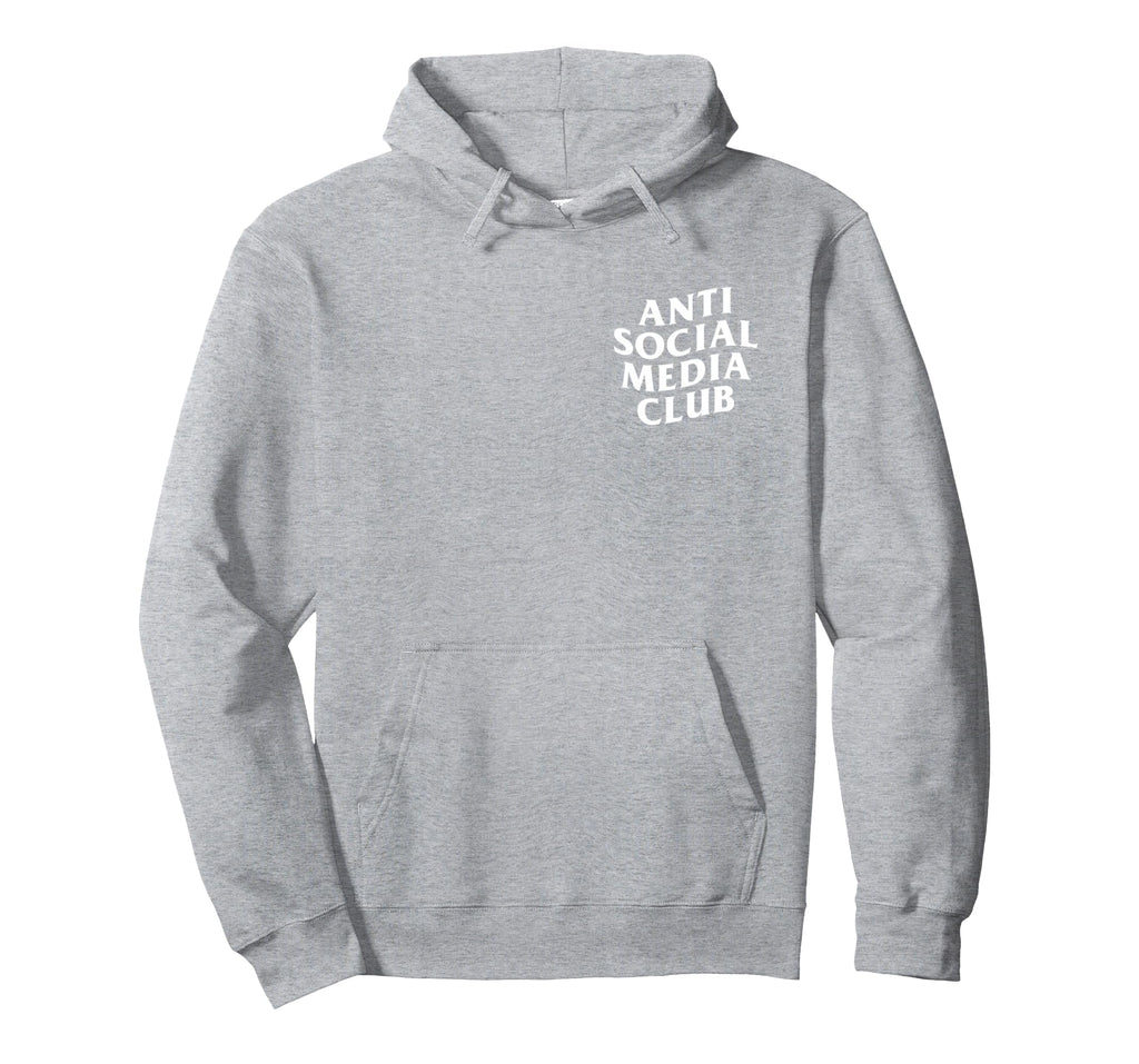 Anti Social Media Club Introverts Real Hoodie - Custom Art Print Unisex - T-Shirt, Sweatshirt, Hoodie