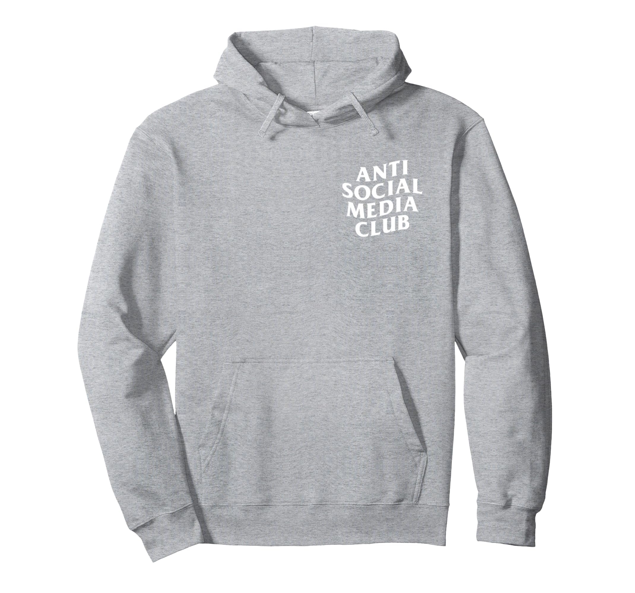 Anti Social Media Club Introverts Real Hoodie - Custom Art Print Unisex - T-Shirt, Sweatshirt, Hoodie