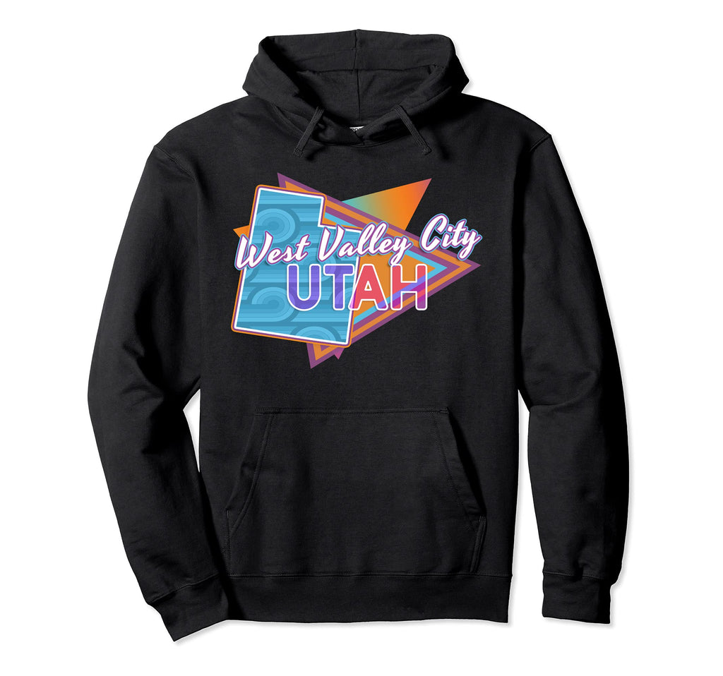 West Valley City Utah Throwback Hoodie - Aesthetic Graphic Unisex - T-Shirt, Sweatshirt, Hoodie