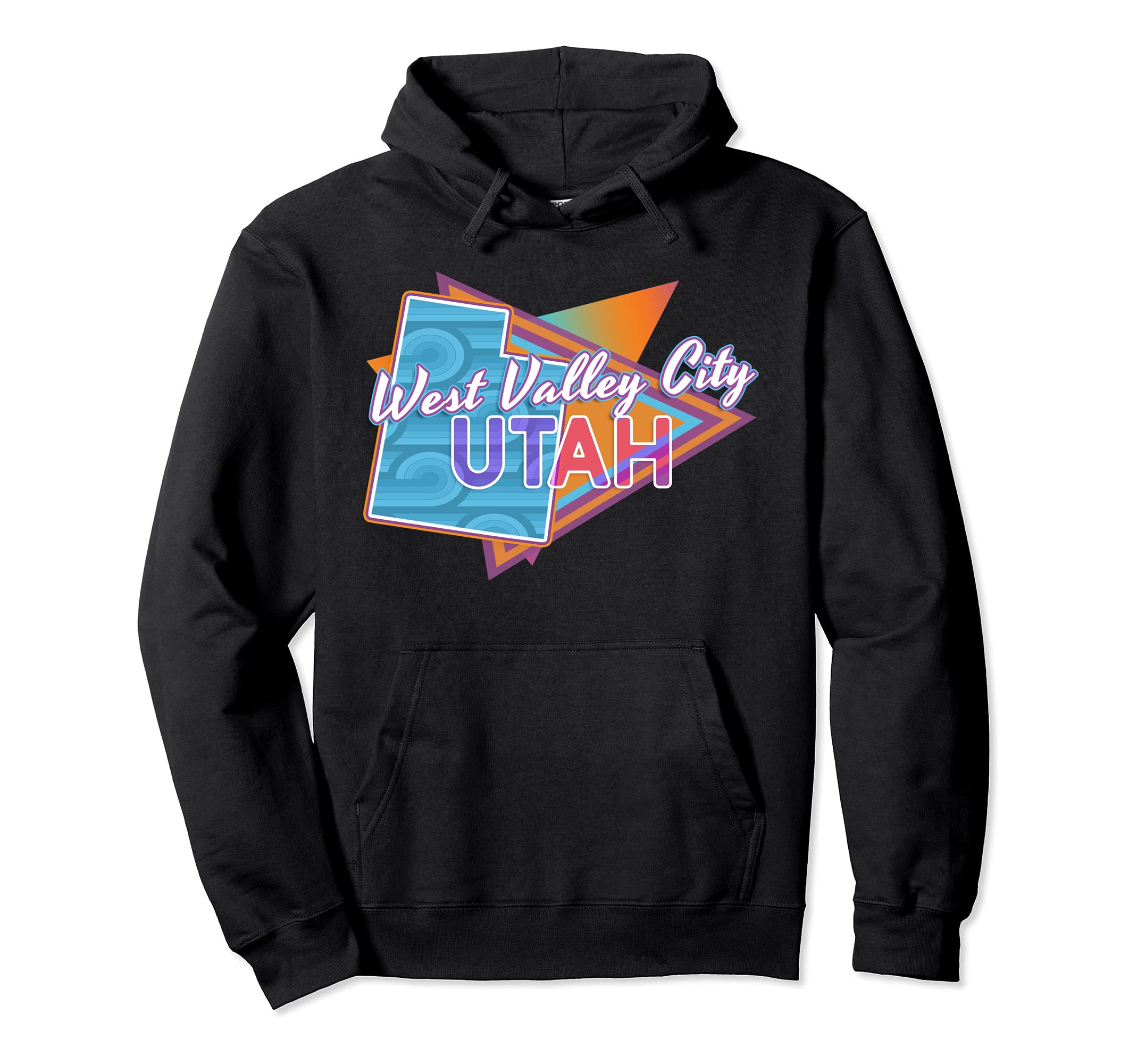West Valley City Utah Throwback Hoodie - Aesthetic Graphic Unisex - T-Shirt, Sweatshirt, Hoodie