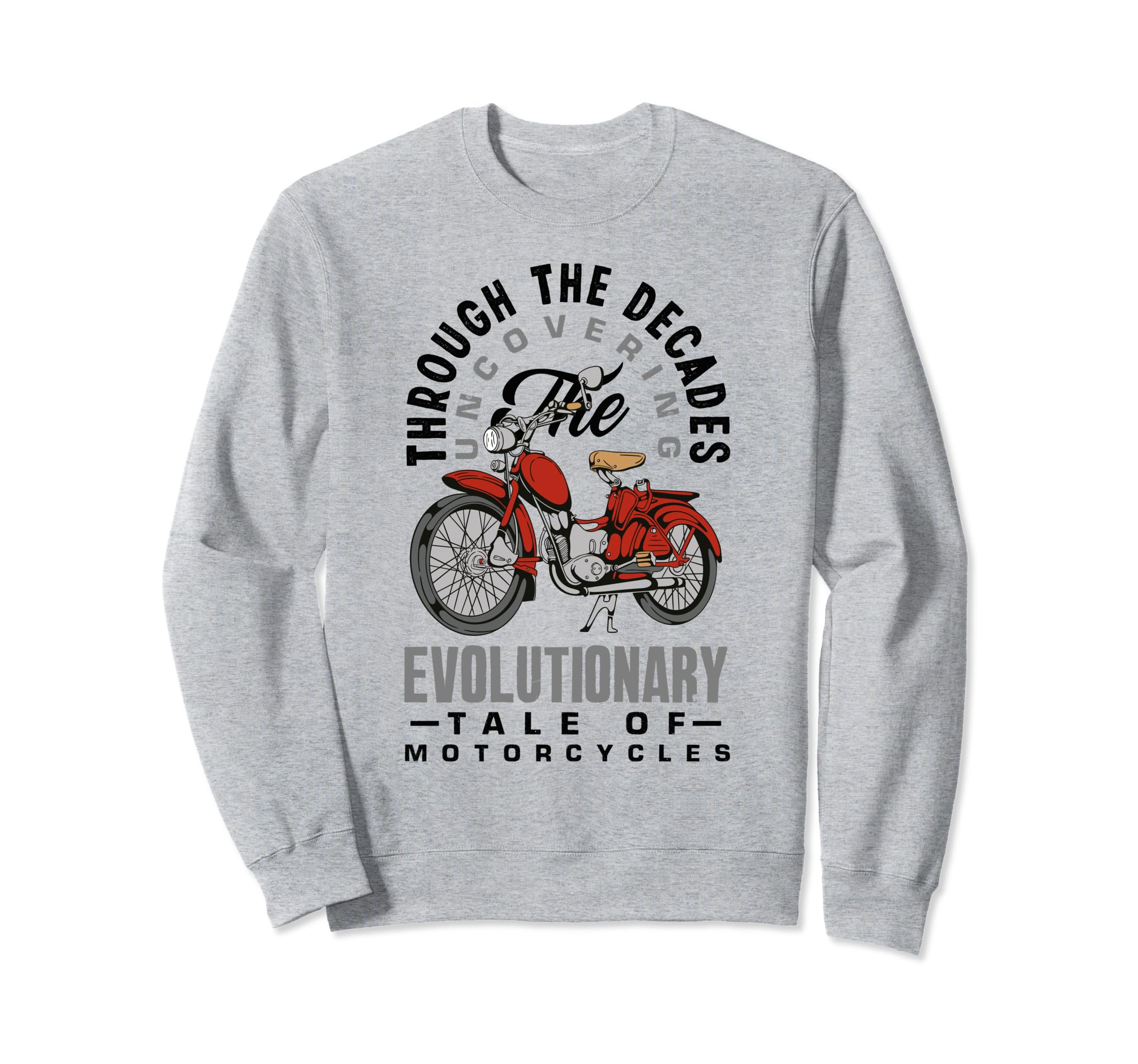 Motorcycle Enthusiast Ride Sweatshirt - Custom Art Print Unisex - T-Shirt, Sweatshirt, Hoodie