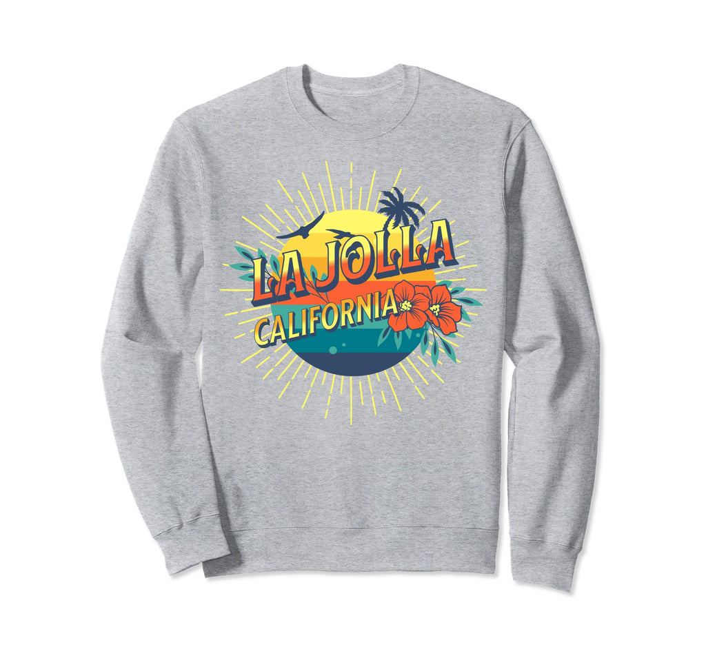 La Jolla California Beach Summer Sweatshirt - Unique Graphic for Adults - T-Shirt, Sweatshirt, Hoodie