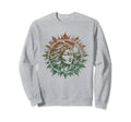 Sun Face Mandala Zen Meditation Sweatshirt - Casual Everyday Wear Unisex - T-Shirt, Sweatshirt, Hoodie