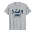 Gassaway West Virginia Wv Athletic T-Shirt - Fun Novelty Design Unisex - T-Shirt, Sweatshirt, Hoodie