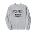 Pueblo West Colorado Co Sports Sweatshirt - Casual Everyday Wear Men Women - T-Shirt, Sweatshirt, Hoodie