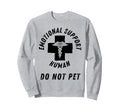 Emotional Support Human T-Shirt - Minimalist Print Men Women - T-Shirt, Sweatshirt, Hoodie