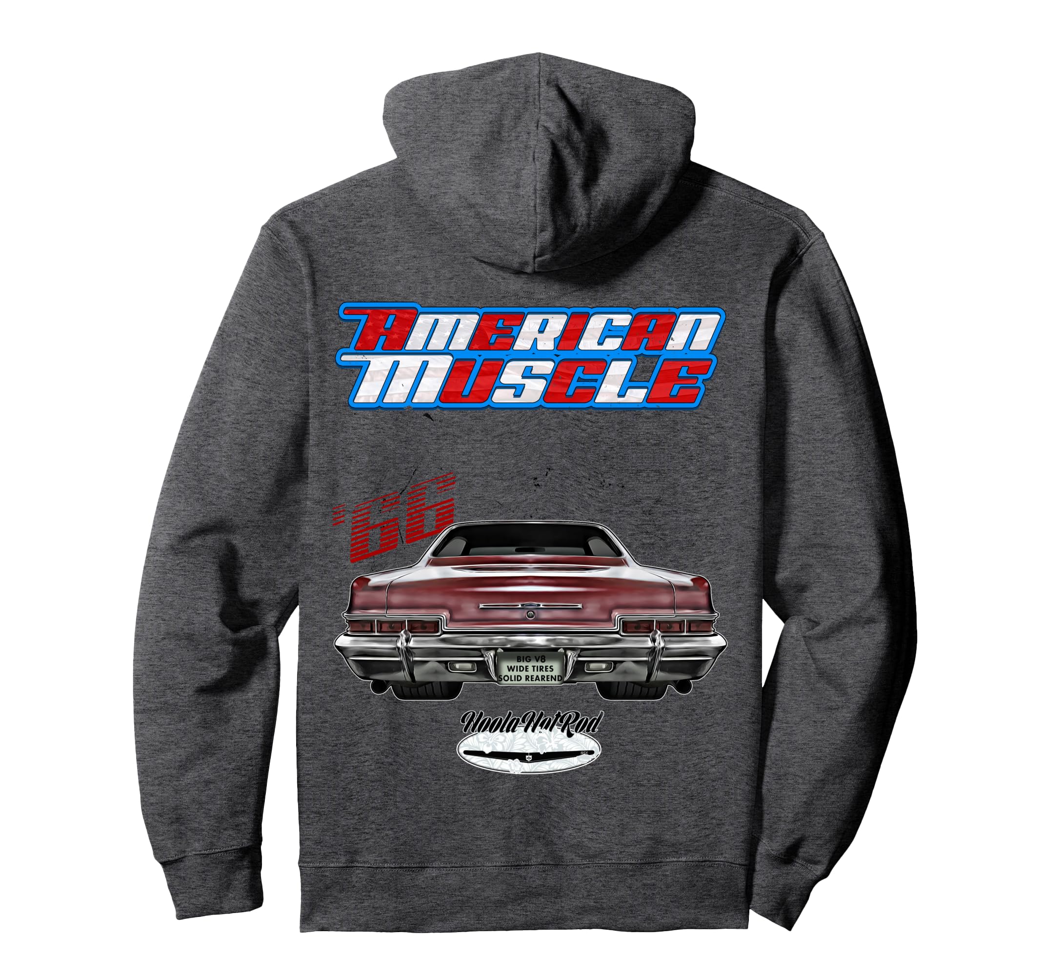 1966 66 Hotrod Impala Biscayne Del Ray Hoodie - Unique Graphic Men Women - T-Shirt, Sweatshirt, Hoodie