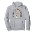 West Little River Florida Surfer Beach Hoodie - Novelty Apparel Men Women - T-Shirt, Sweatshirt, Hoodie