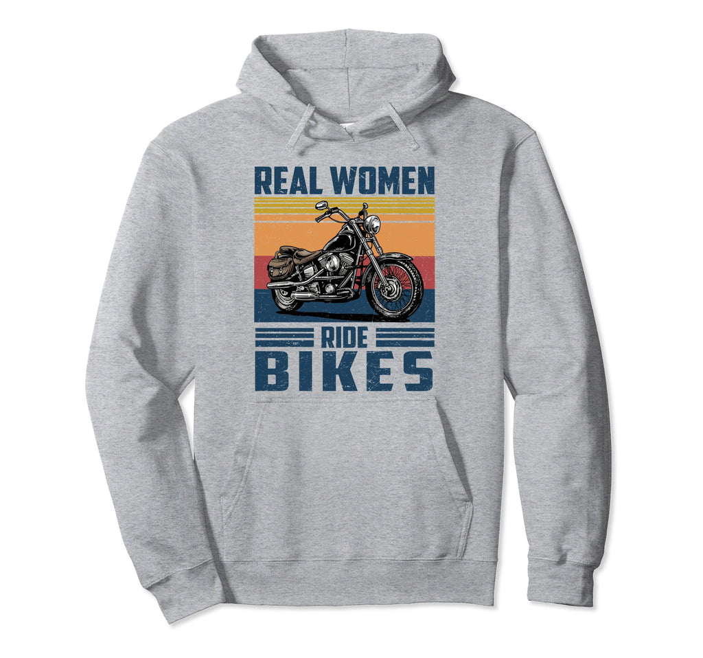 Real Ride Bikes Motorcycle Biker Hoodie - Streetwear Style for Adults - T-Shirt, Sweatshirt, Hoodie