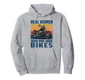 Real Ride Bikes Motorcycle Biker Hoodie - Streetwear Style for Adults - T-Shirt, Sweatshirt, Hoodie