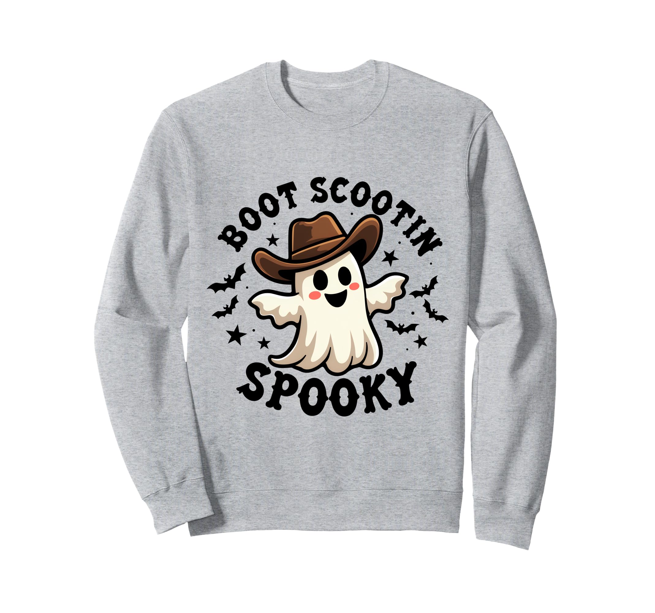 Boot Scootin Spooky Western Funny Sweatshirt - Custom Art Print for Adults - T-Shirt, Sweatshirt, Hoodie