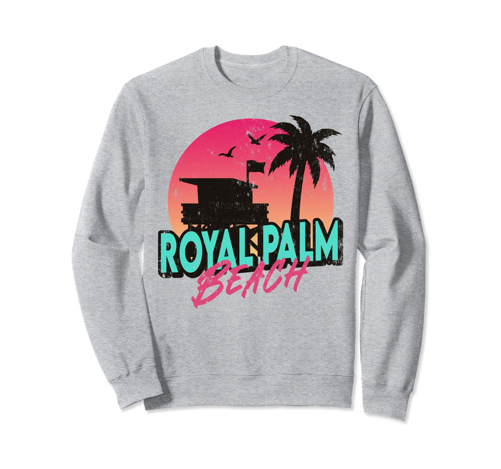 Royal Palm Beach Florida Palm Trees Fl Sweatshirt - Graphic Print Unisex - T-Shirt, Sweatshirt, Hoodie