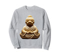Buddha Rubber Duck Mindfulness Sweatshirt - Minimalist Print Men Women - T-Shirt, Sweatshirt, Hoodie