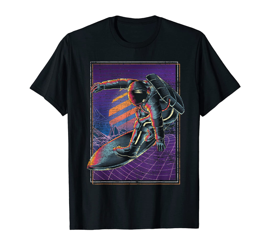 Synthwave Outer Space Vaporwave 80S T-Shirt - Trendy Graphic for Adults - T-Shirt, Sweatshirt, Hoodie