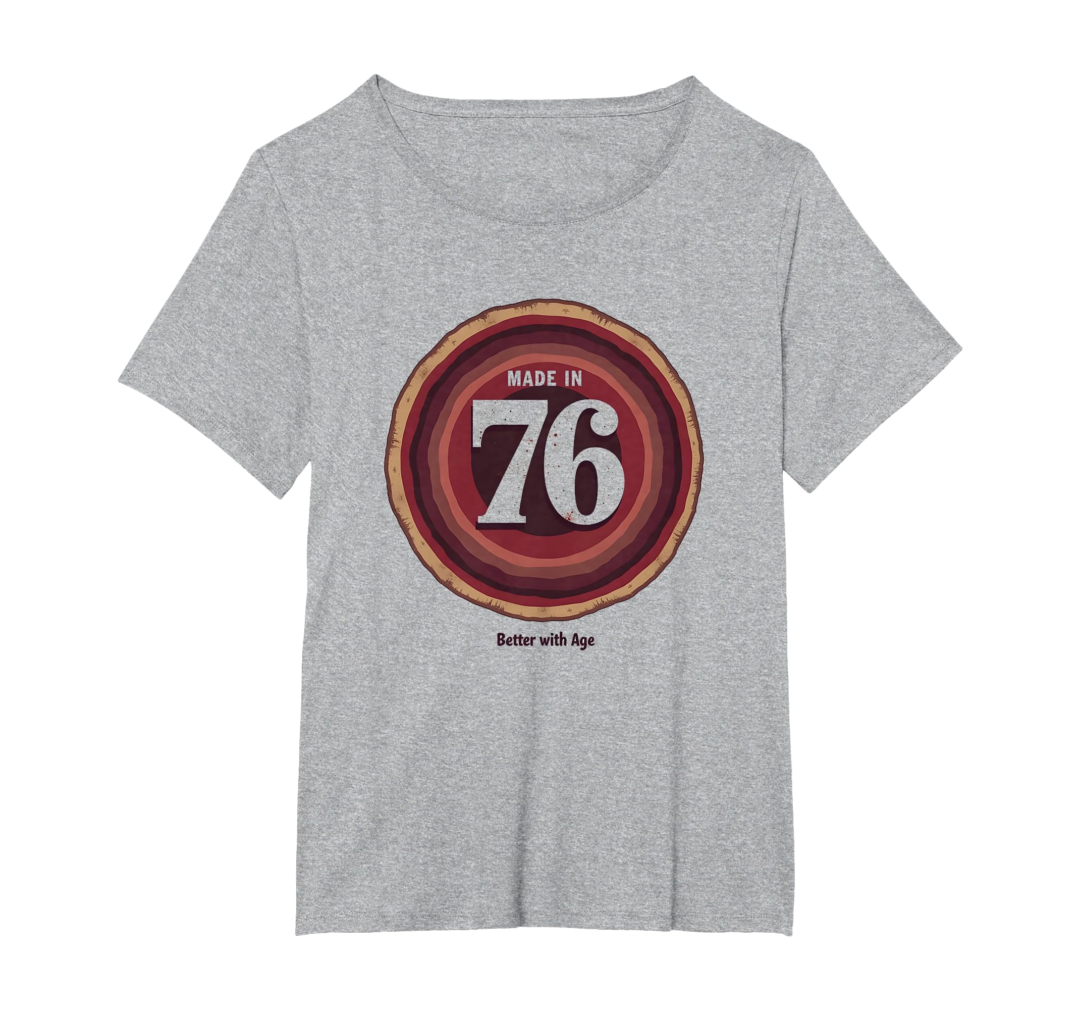 Made 76 Better Age Birthday Gift T-Shirt - Custom Art Print Men Women - T-Shirt, Sweatshirt, Hoodie