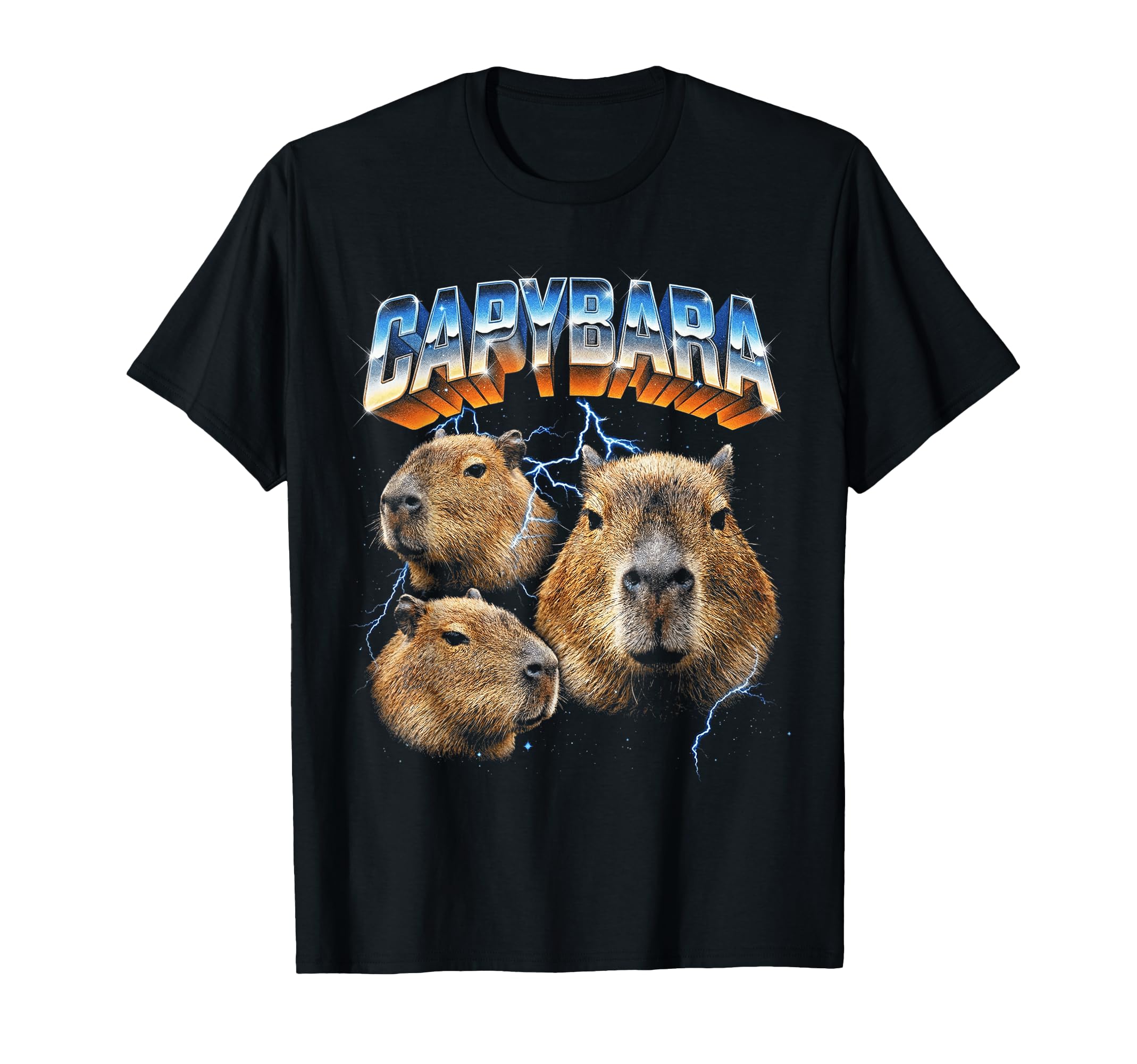Capybara 80S Funny Capybara 90S T-Shirt - Unique Graphic Men Women - T-Shirt, Sweatshirt, Hoodie