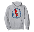 West Little River Florida Surfer Hoodie - Aesthetic Graphic for Adults - T-Shirt, Sweatshirt, Hoodie