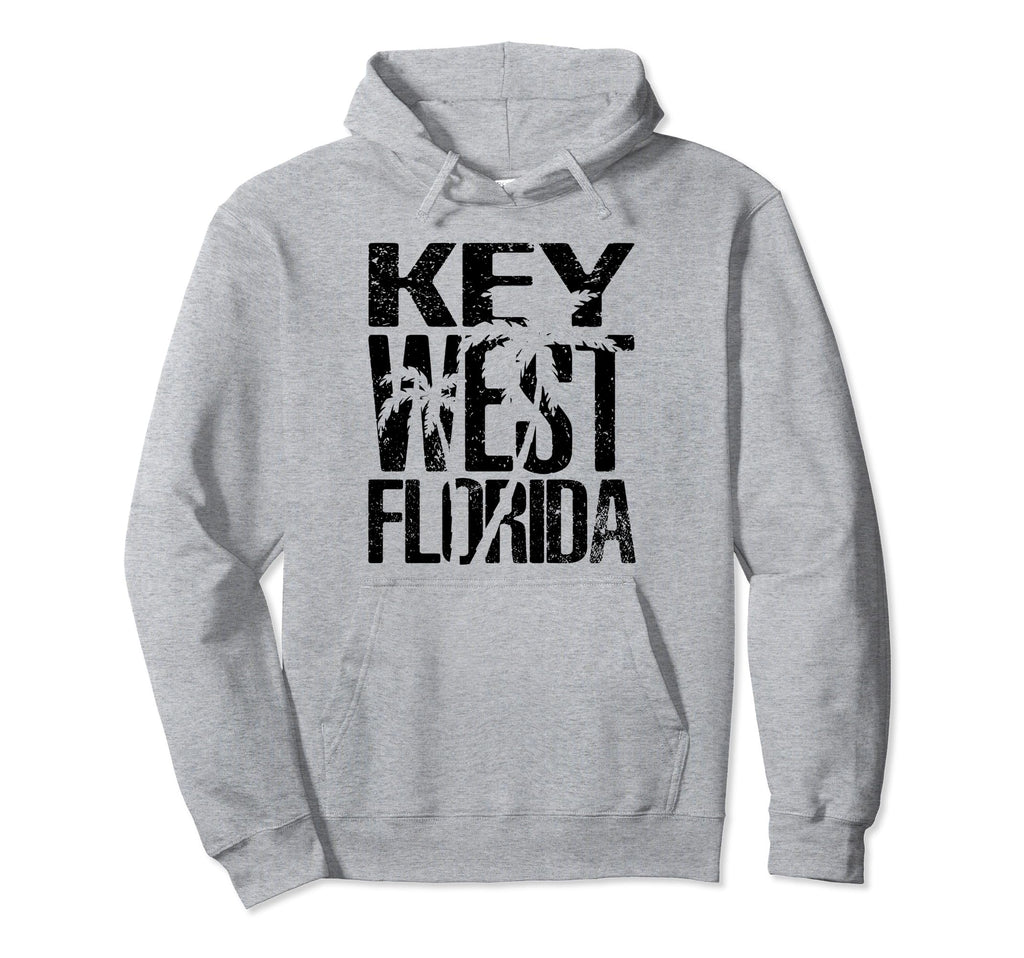 Key West Florida Beach Souvenir Gift Hoodie - Minimalist Print for Adults - T-Shirt, Sweatshirt, Hoodie