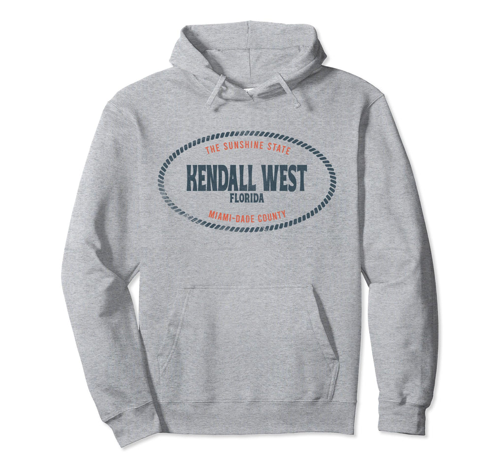 Casual Kendall West Florida Beach Hoodie - Aesthetic Graphic for Adults - T-Shirt, Sweatshirt, Hoodie