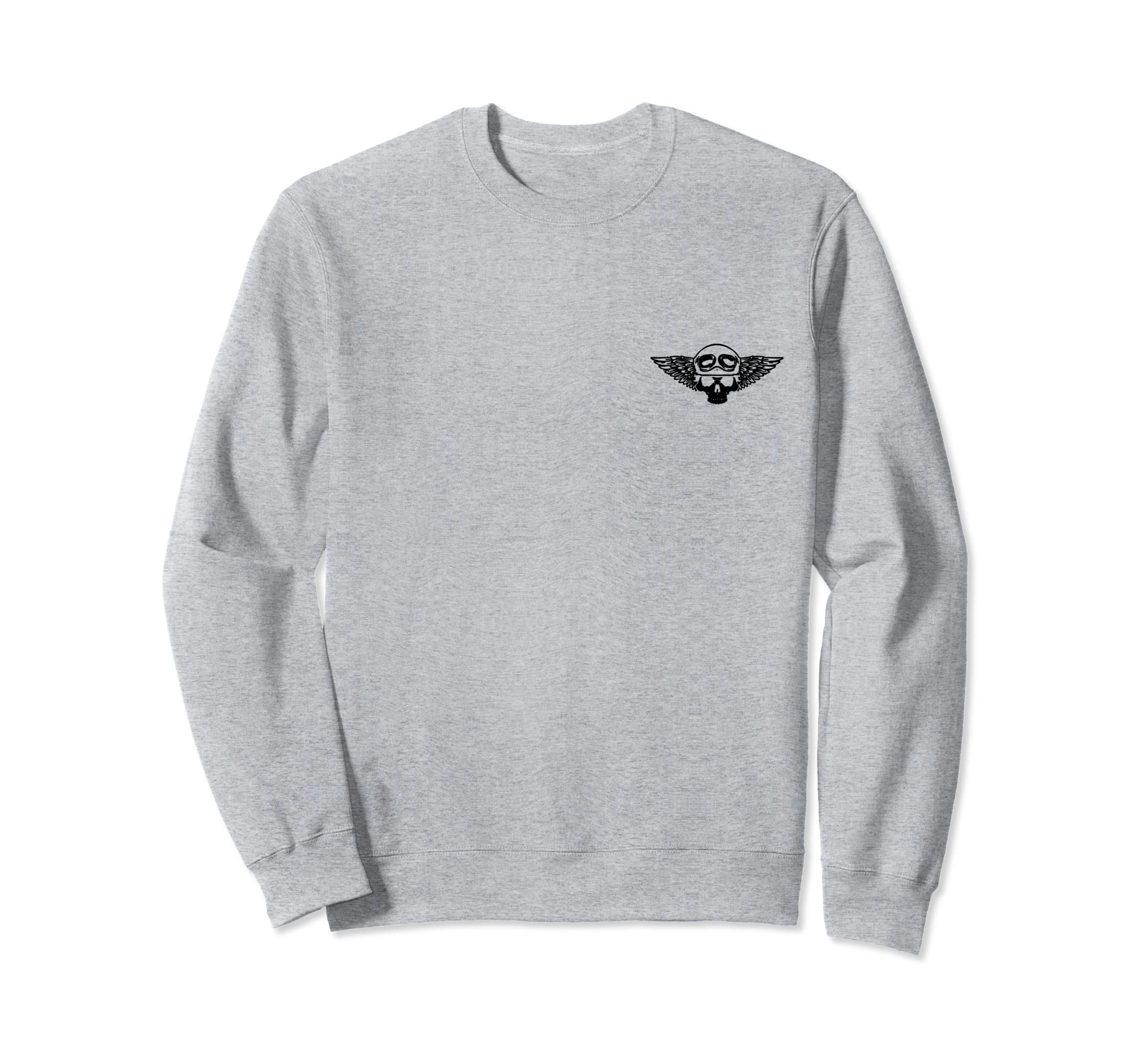 We Love Motorcycles Biker Co Sweatshirt - Aesthetic Graphic for Adults - T-Shirt, Sweatshirt, Hoodie
